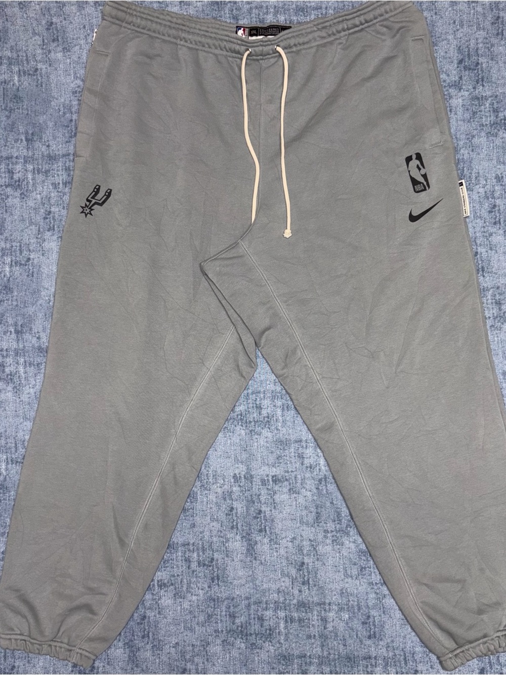 Nike San Antonio Spurs Dri-FIT NBA Zoned Warm Up Pants FB5961-040 Mens XXL